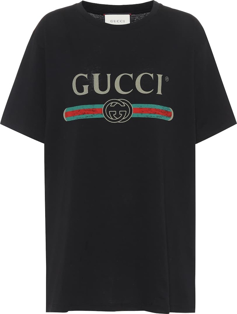 Gucci Printed cotton T-shirt