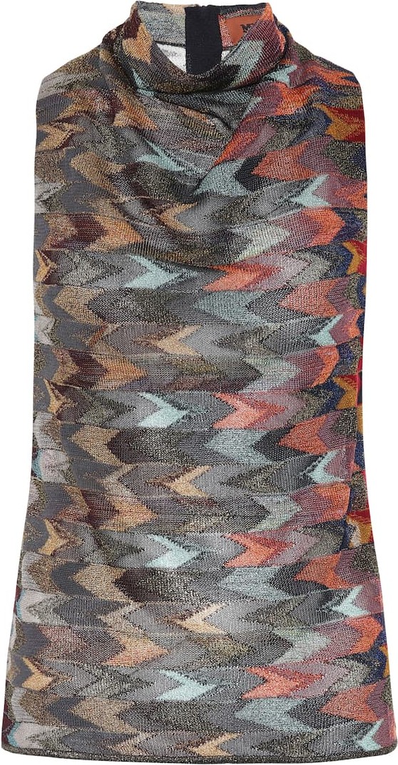 Missoni Knitted jacquard top