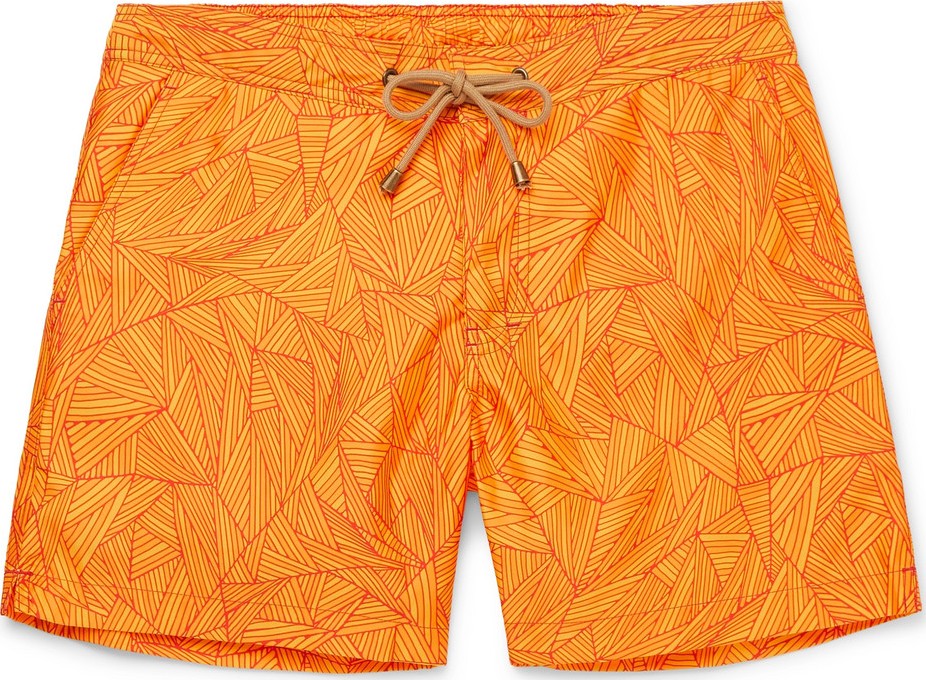 Thorsun Titan Mid-Length Printed Swim Shorts