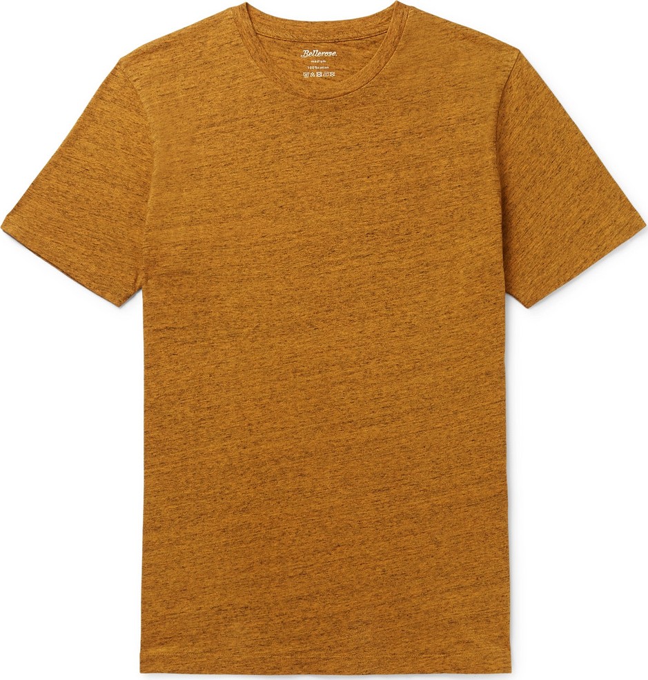 Bellerose Vole Mélange Cotton-Jersey T-Shirt