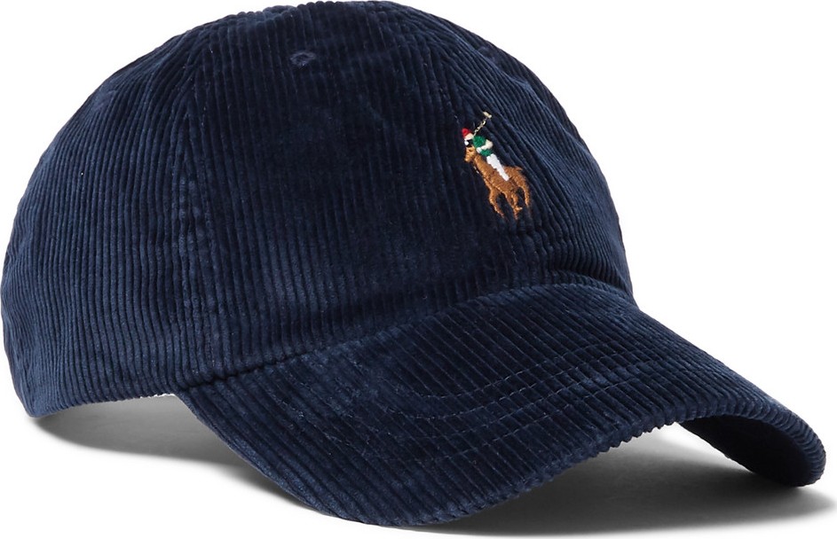 Polo Ralph Lauren Logo-Embroidered Cotton-Blend Corduroy Baseball Cap