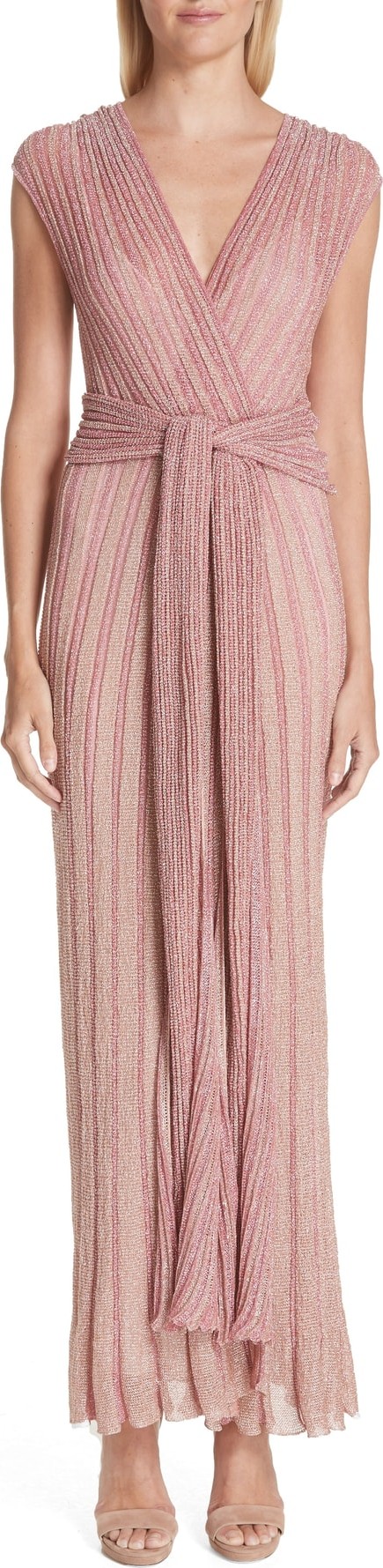 Missoni Metallic Knit Gown