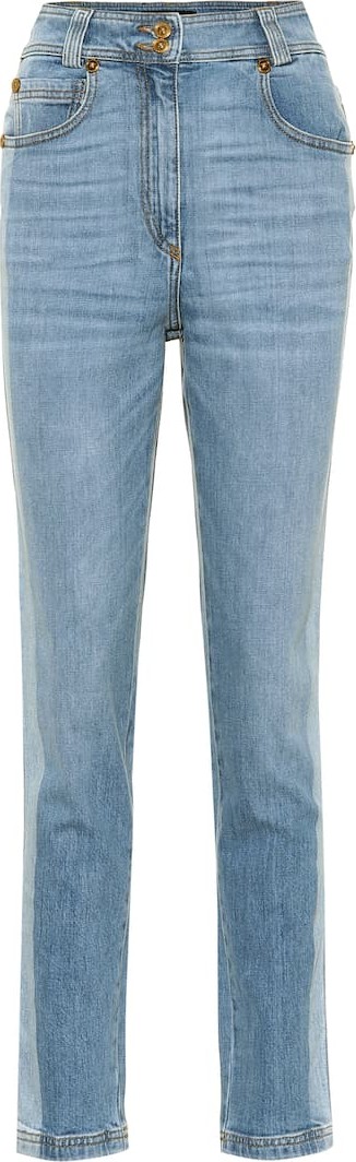 Versace High-rise skinny jeans