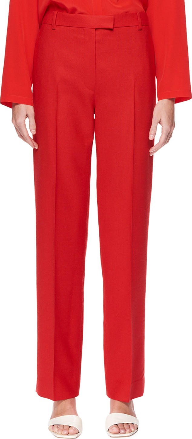 THE ROW Lada Wide-Leg Wool Pants