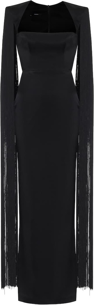 Alex Perry Dallas crêpe gown