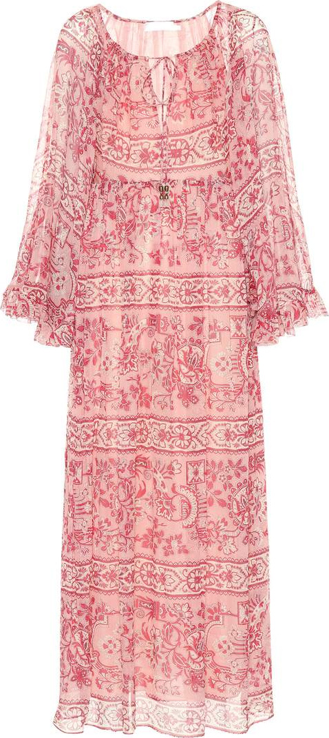 Zimmermann Castile printed silk midi dress