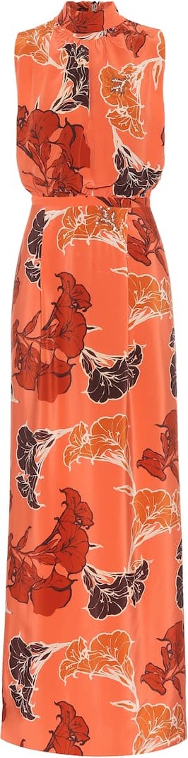 Johanna Ortiz Momentum floral silk maxi dress