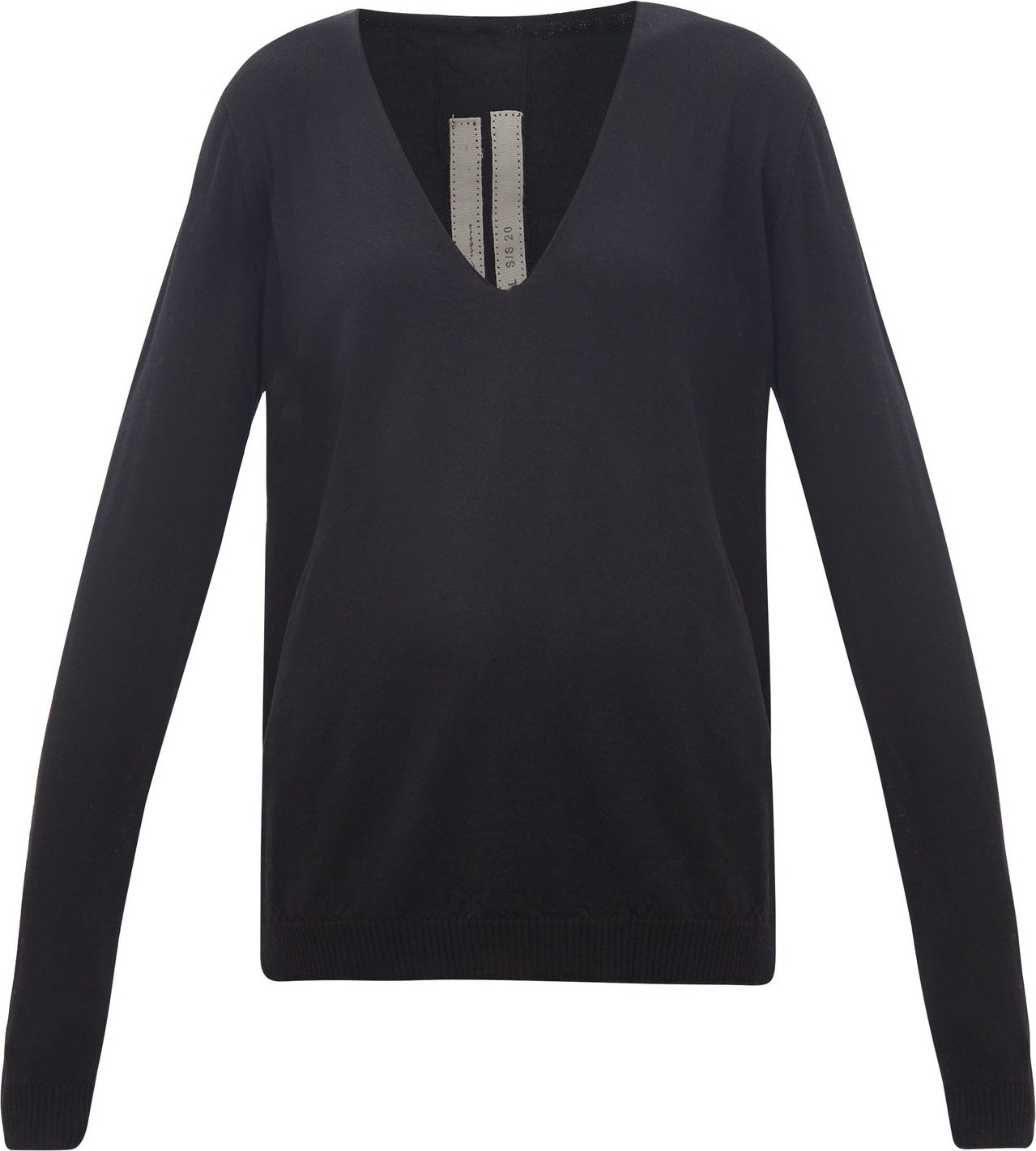 Rick Owens V-neck wool sweater