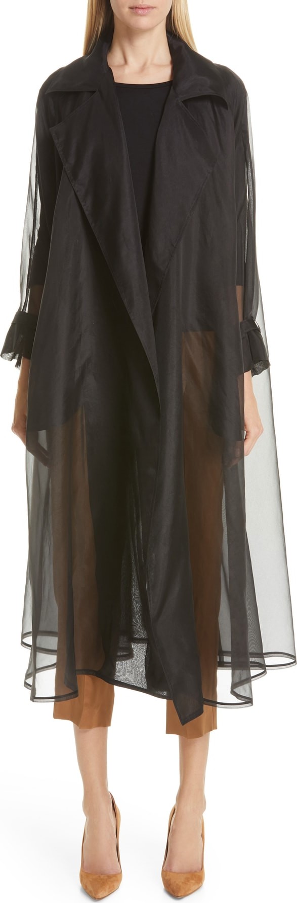 Max Mara Polonia Sheer Trench Coat