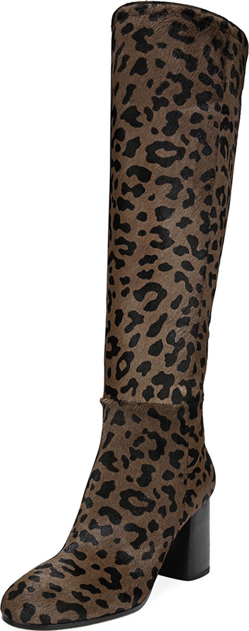 DIANE von FURSTENBERG Reese To-The-Knee Fur Boots