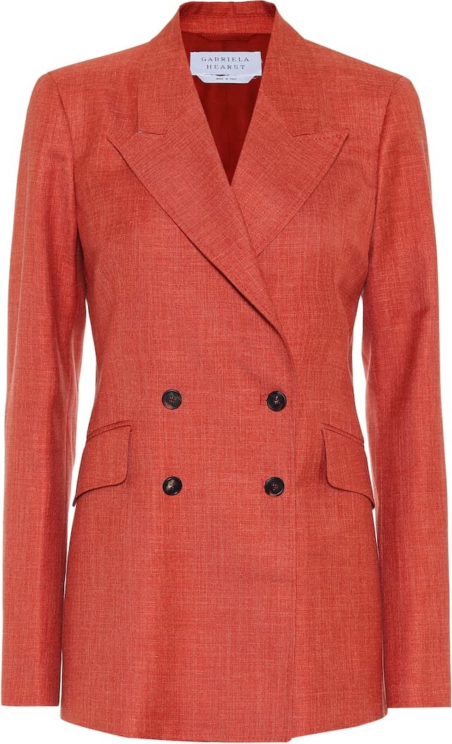 Gabriela Hearst Angela wool-blend blazer
