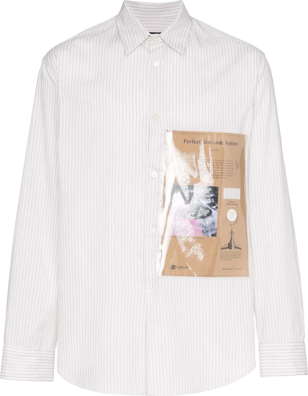 Raf Simons oversized-pocket shirt