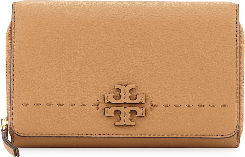 Tory Burch McGraw Flat Crossbody Wallet Bag