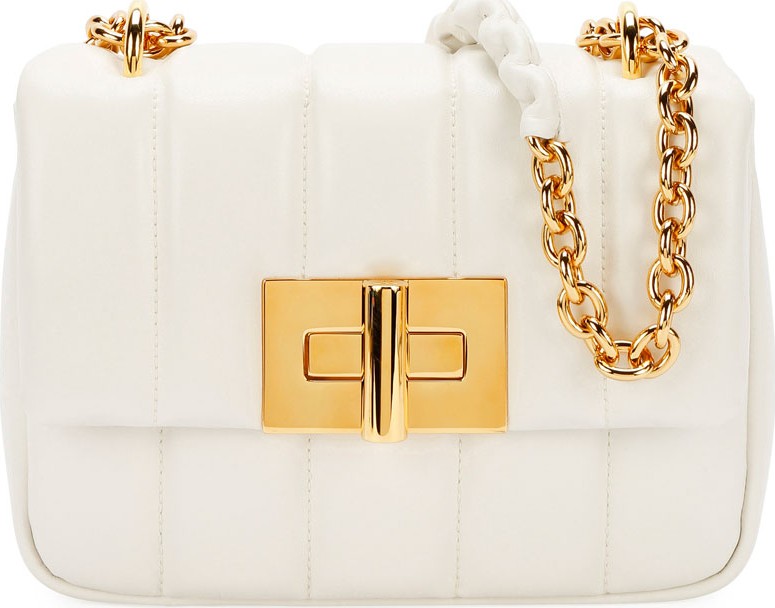 TOM FORD Natalia Small Soft Leather Shoulder Bag