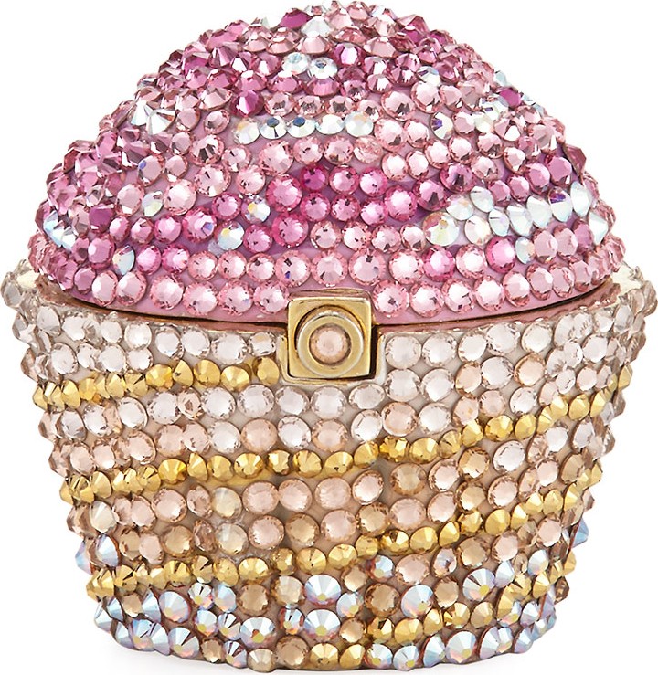 Judith Leiber Strawberry Cupcake Pill Box
