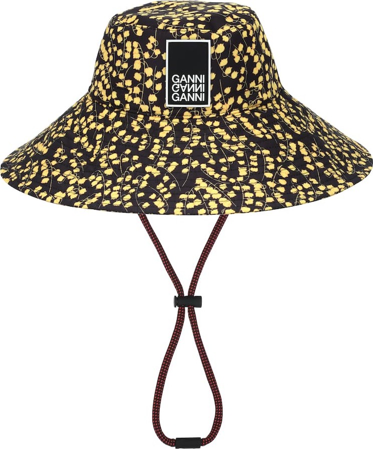 Ganni Floral hat