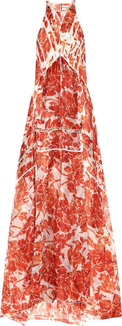Altuzarra Bellini embellished silk maxi dress