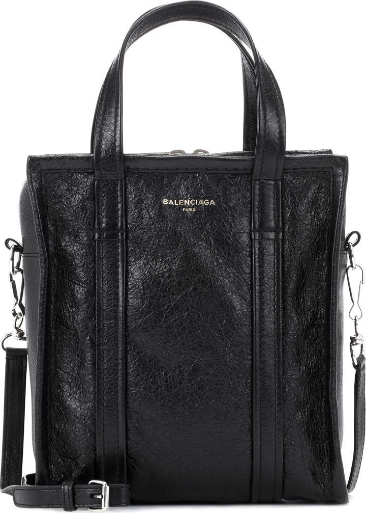 Balenciaga Bazar XS leather tote