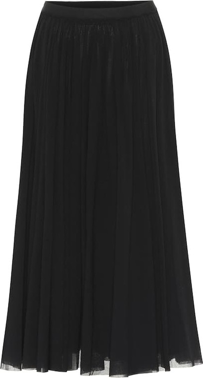 Jil Sander Stretch-jersey midi skirt