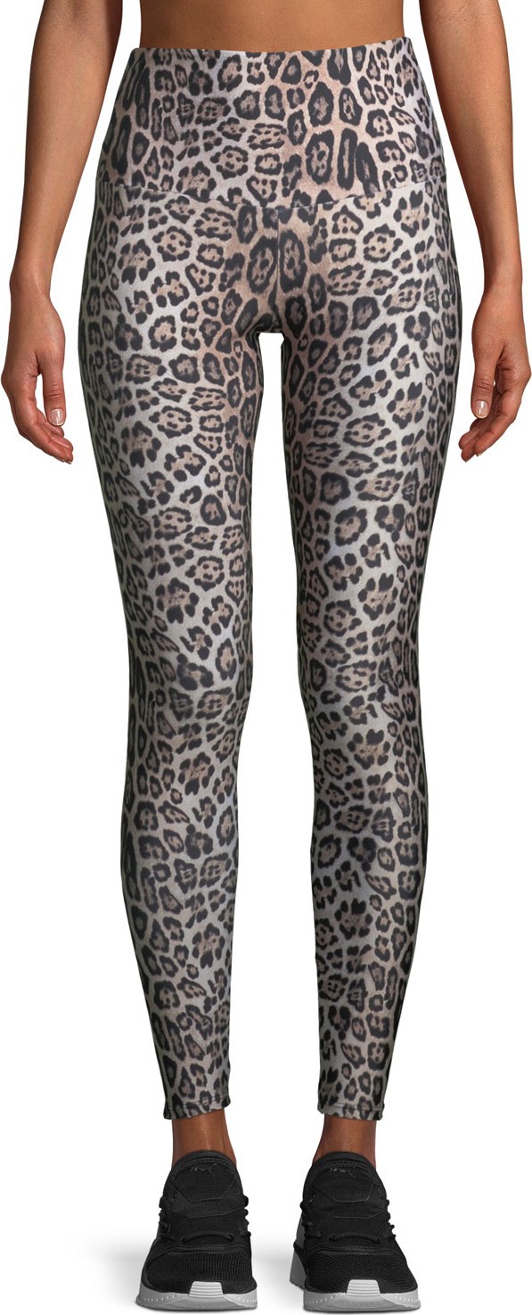 ONZIE High-Rise Leggings  Leopard