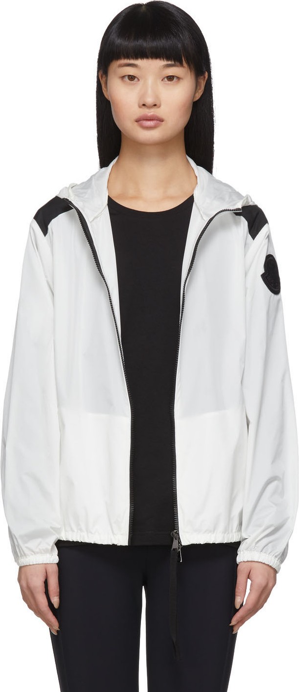 Moncler White Anthracite Jacket
