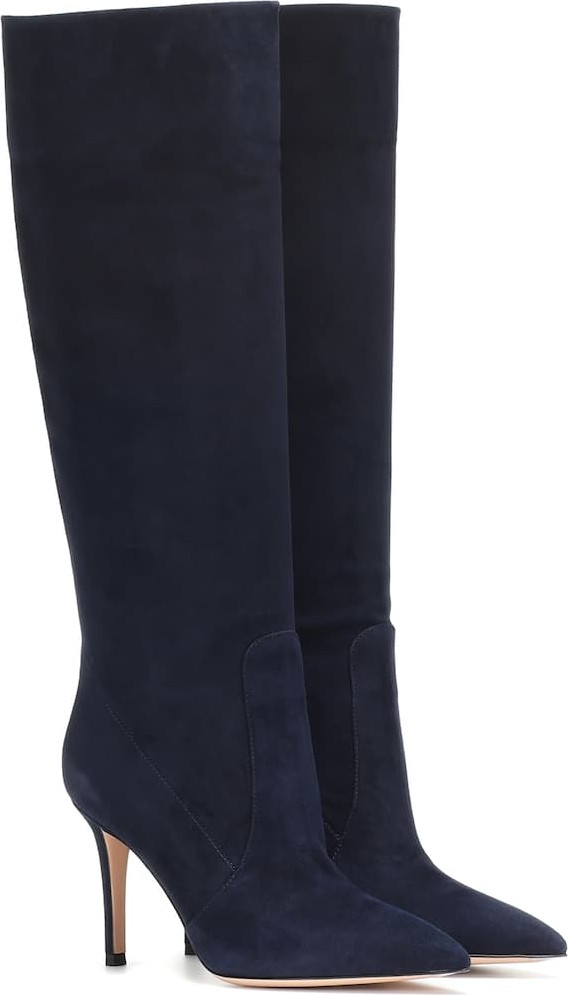 Gianvito Rossi Susan 85 suede boots