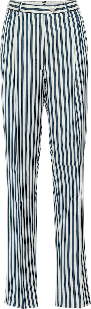 Giuliva Heritage Collection The Stella striped wool pants