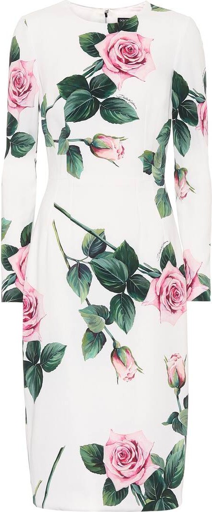 Dolce & Gabbana Floral midi dress