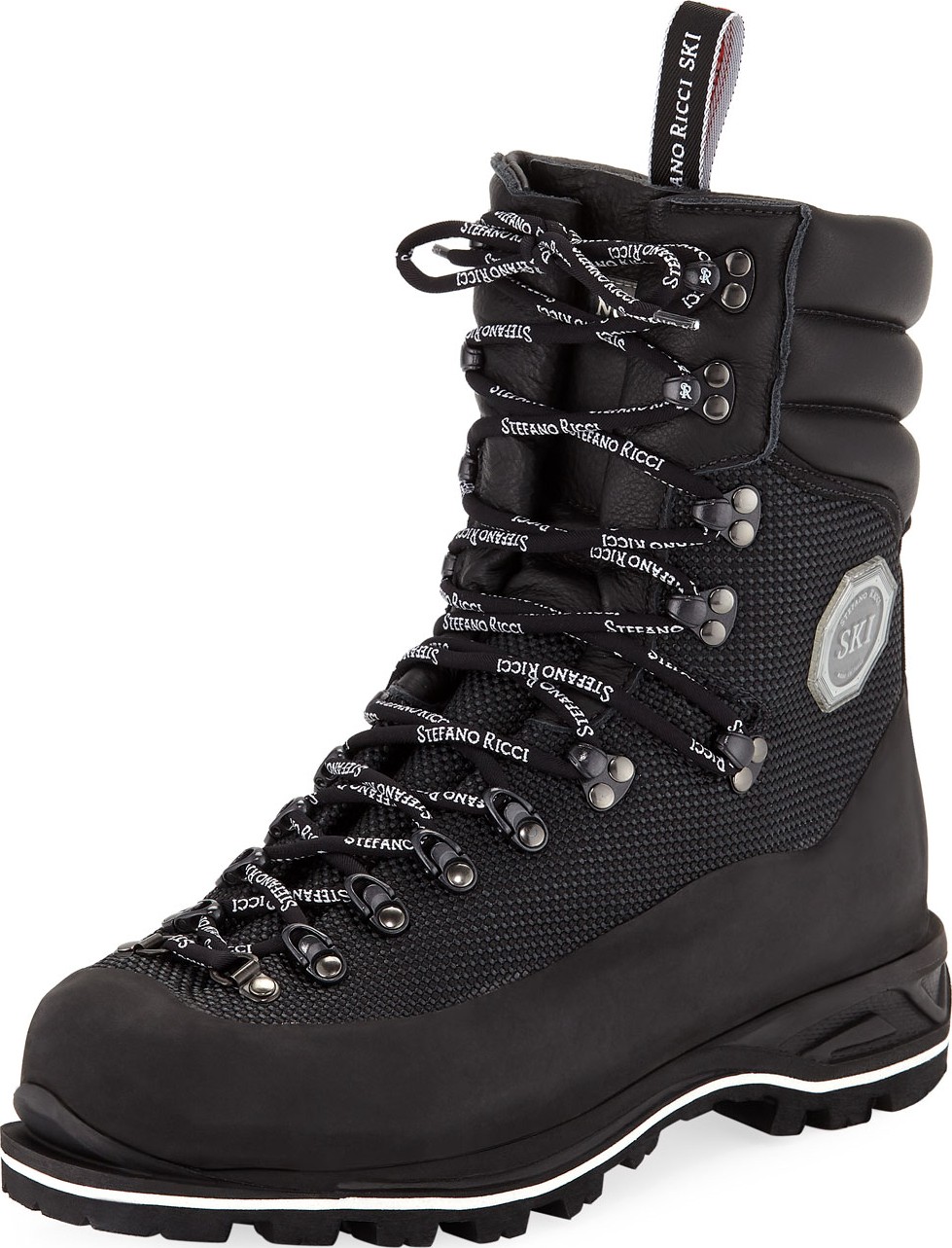 Stefano Ricci Men's Leather Mountain Boots