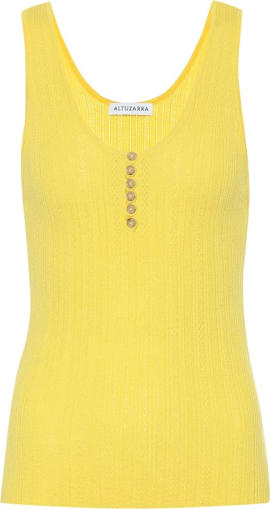 Altuzarra Wool and cashmere tank top