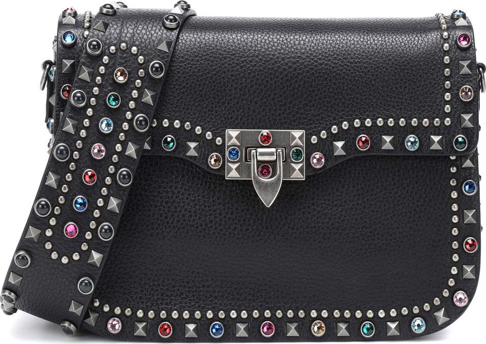 Valentino Valentino Garavani Rockstud leather shoulder bag