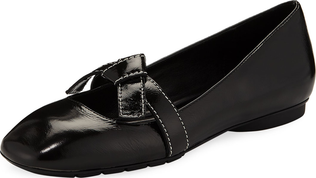 Donald J Pliner Dazie Easy Bow Skimmer Mary Jane Flats