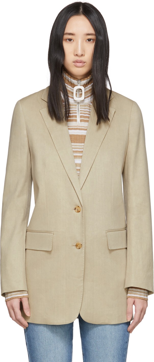 Joseph Beige Mayfield Blazer