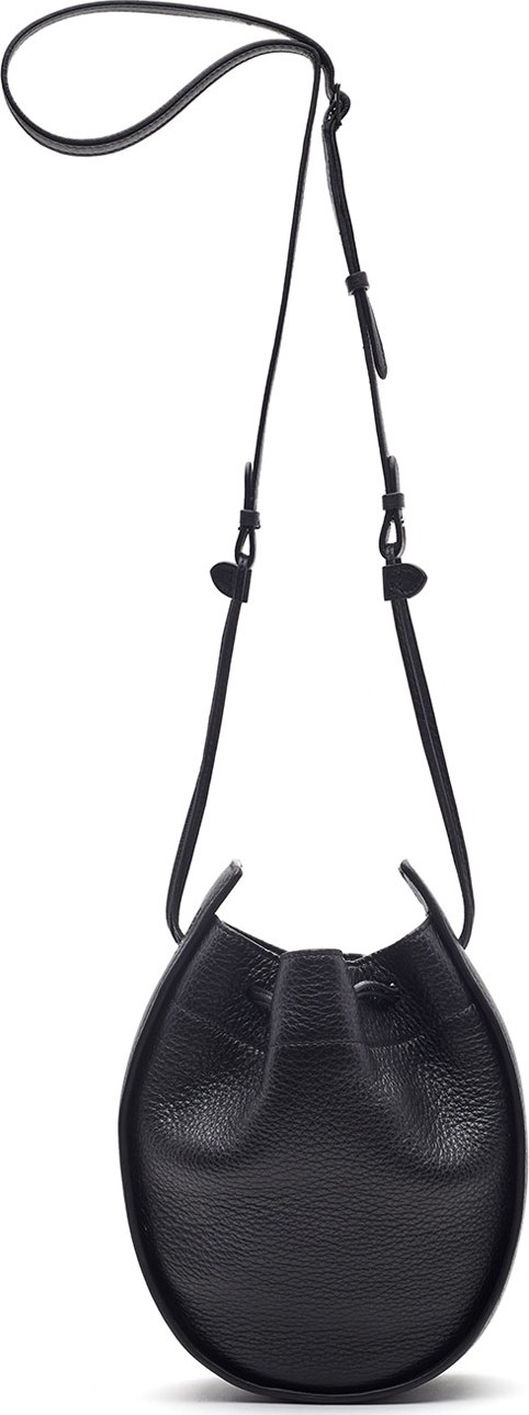 THE ROW Drawstring Leather Pouch Bag