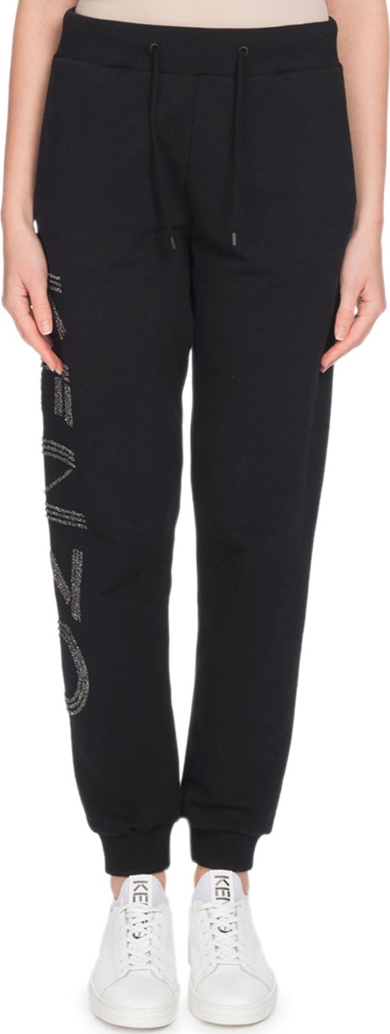 KENZO Drawstring Jogger Pants with Logo