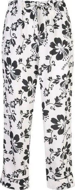 Alexachung floral print trousers