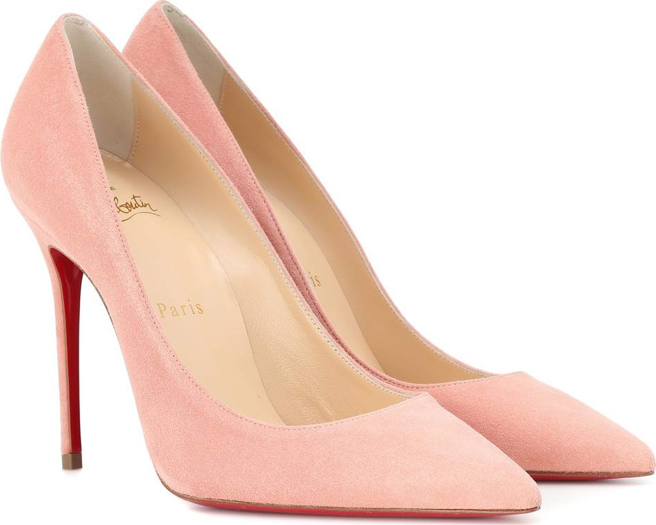 Christian Louboutin Décolleté 554 100 suede pumps