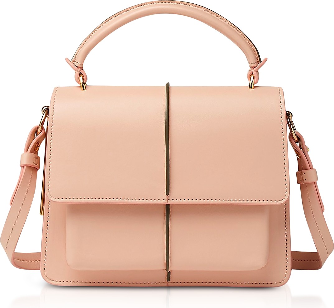 Marni Smooth Leather Top Handle Attaché Bag