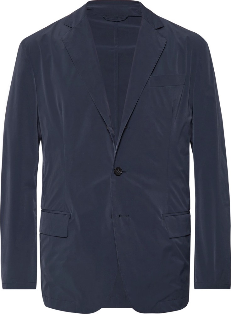 Incotex Navy Shell Blazer