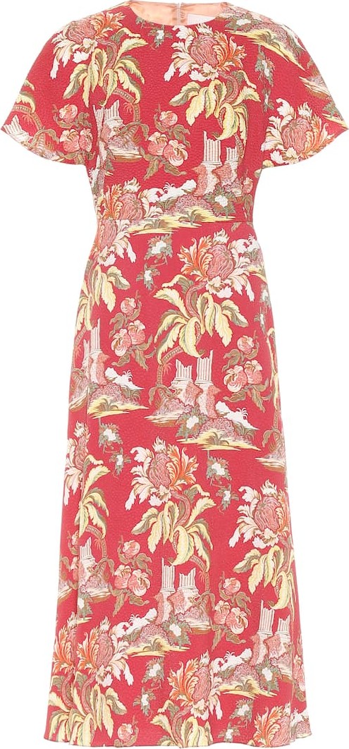 Peter Pilotto Printed midi dress