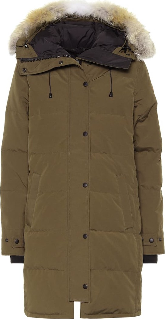Canada Goose Shelburne fur-trimmed down coat