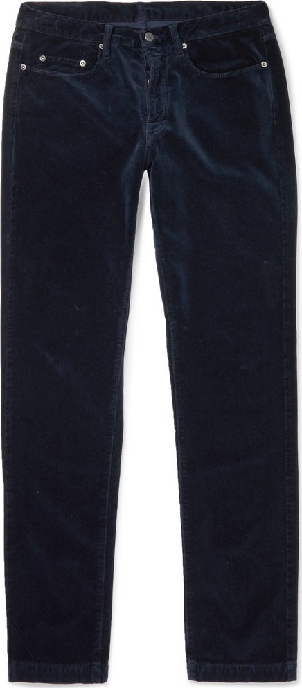 Massimo Alba Cotton-Velvet Trousers