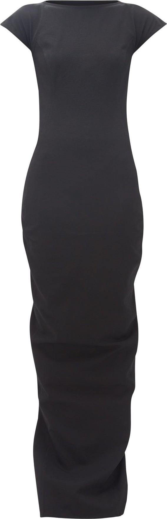 Rick Owens Easy Sarah open-back cotton-blend maxi dress