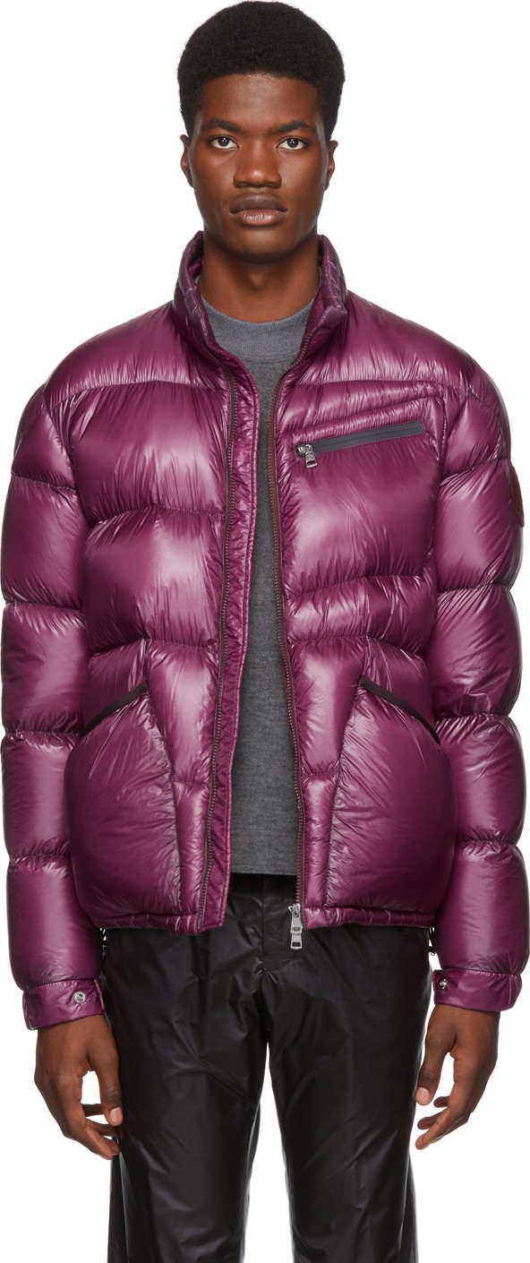 Moncler Genius 2 Moncler 1952 Burgundy Down Costes Jacket