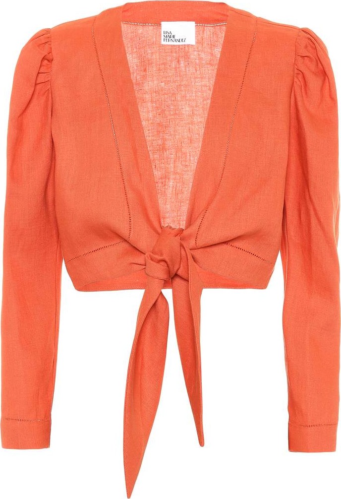 Lisa Marie Fernandez Linen top
