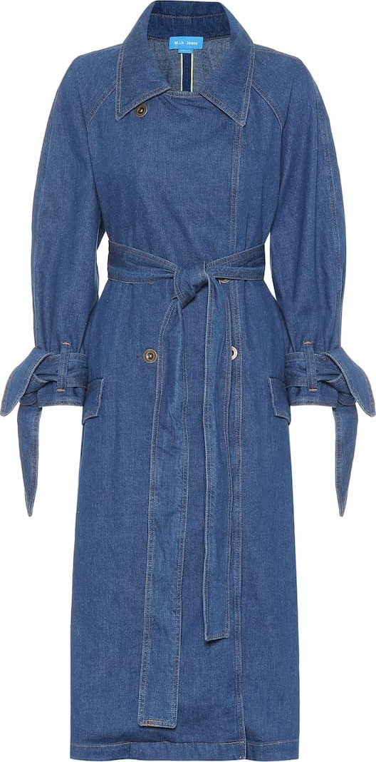M.i.h Jeans Audie denim trench coat