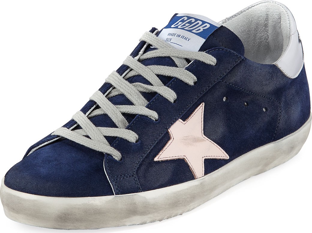 Golden Goose Deluxe Brand Superstar Suede Low-Top Sneakers