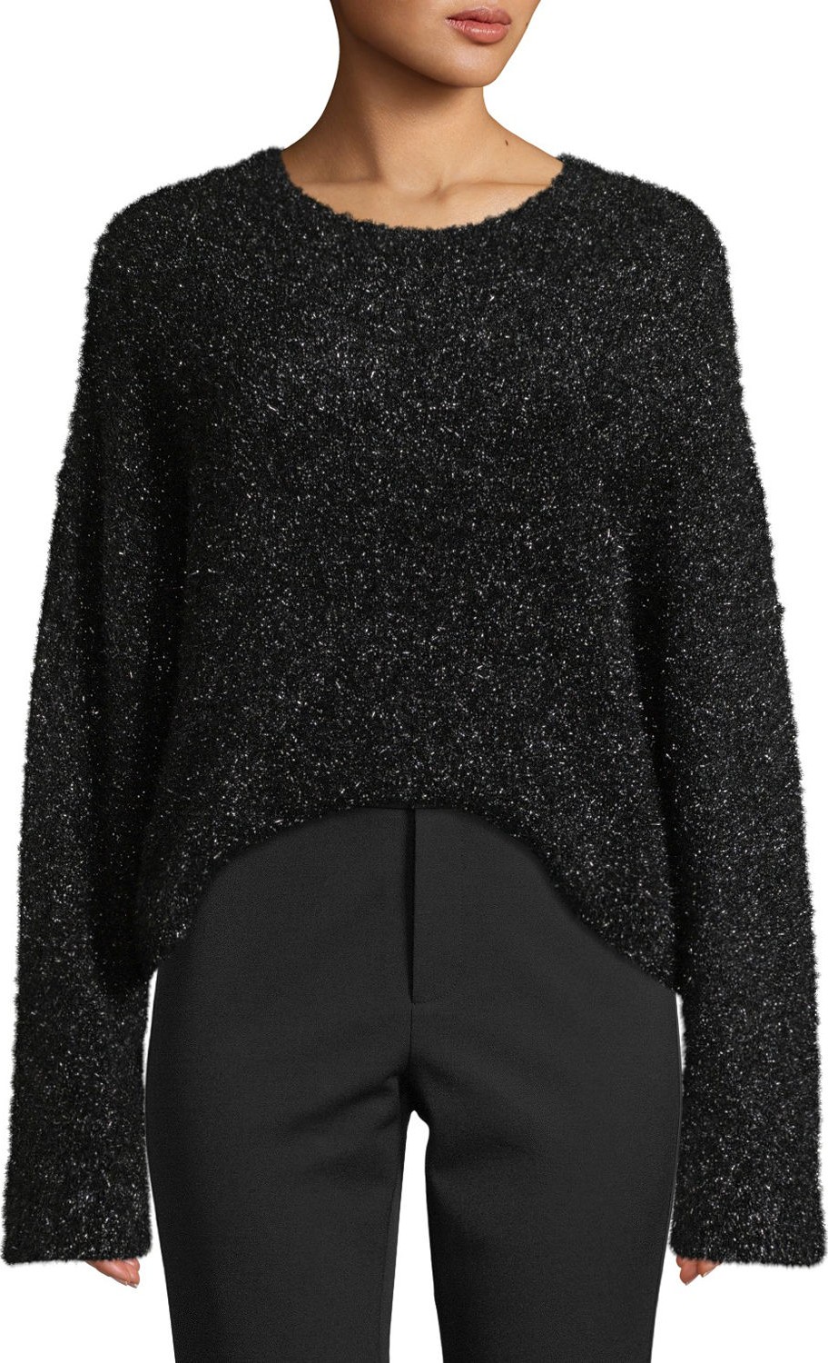 Vince Boxy Pullover Sweater Top