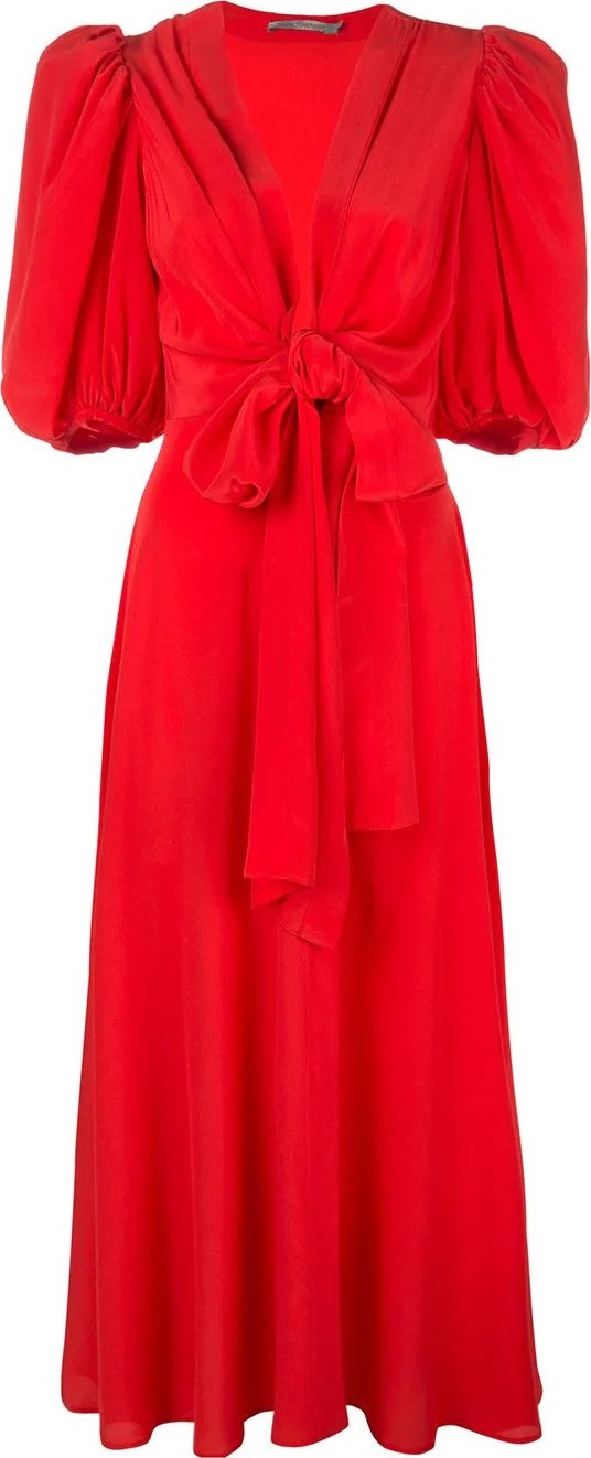 Silvia Tcherassi bow maxi dress