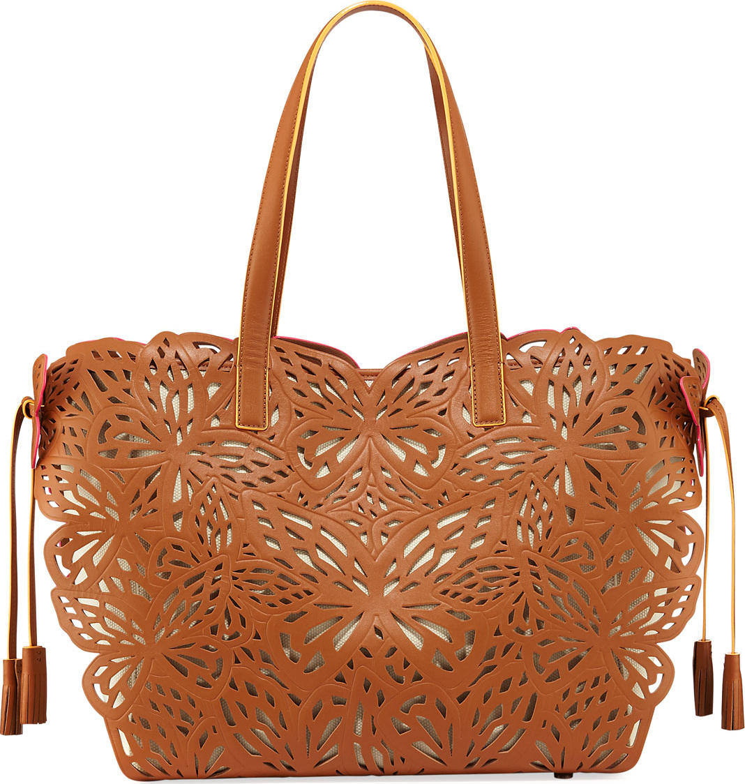 Sophia Webster Liara Butterfly Shoulder Tote Bag
